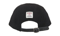 Supreme Harris Tweed Camp Cap Black - SUPR-SHTCCB-BLACK