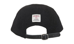Supreme Harris Tweed Camp Cap Black