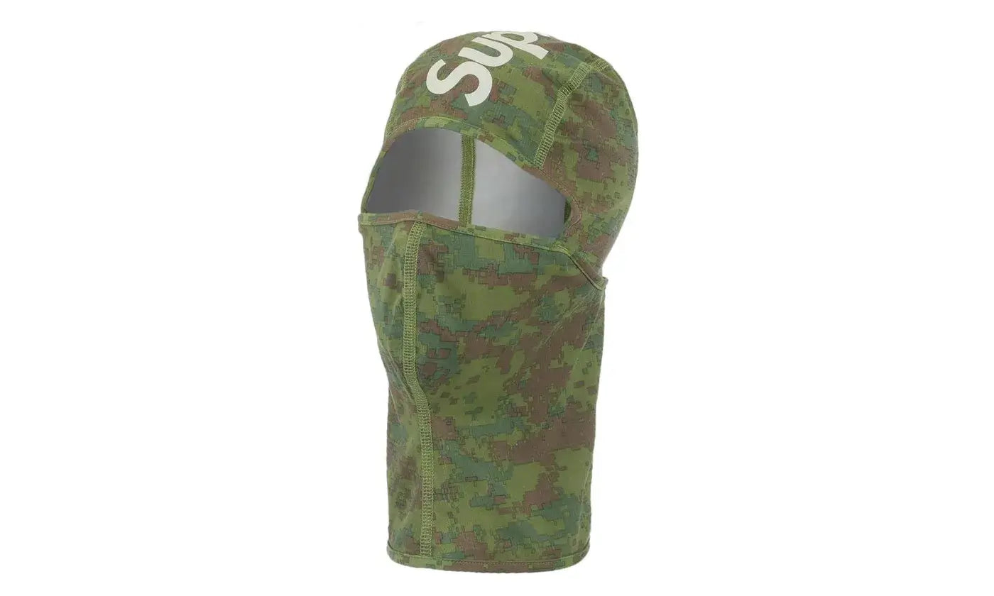 Supreme Heat Reactive Digi Camo Balaclava Green
