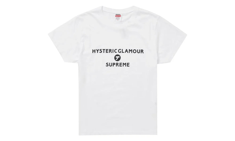 Supreme Hysteric Glamour Baby Tee White - supreme-hysteric-glamour-baby-tee-white