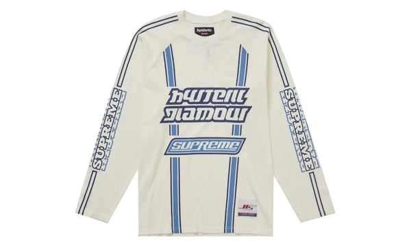 Supreme Hysteric Glamour Mesh L/S Top White - SUPR-SHGMLT-WHITE