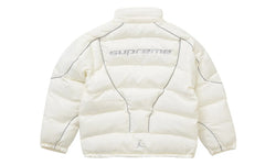 Supreme Jordan Puffer Jacket White - SUPR-SUJPJW-WHITE