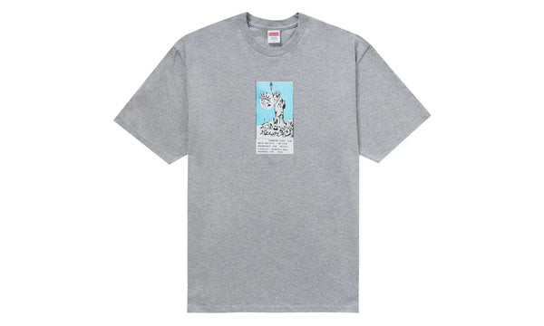 Supreme Liberty Tee Heather Grey - SUPR-SULTHG-HEATHERGREY