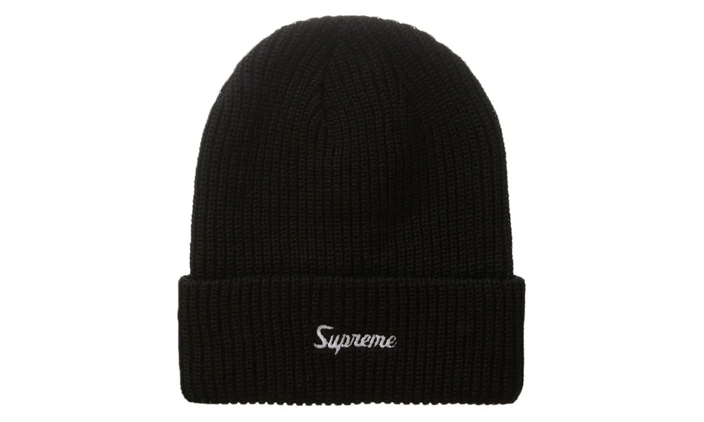 Supreme Loose Gauge Beanie Black - SUPR-SULGBB-BLACK