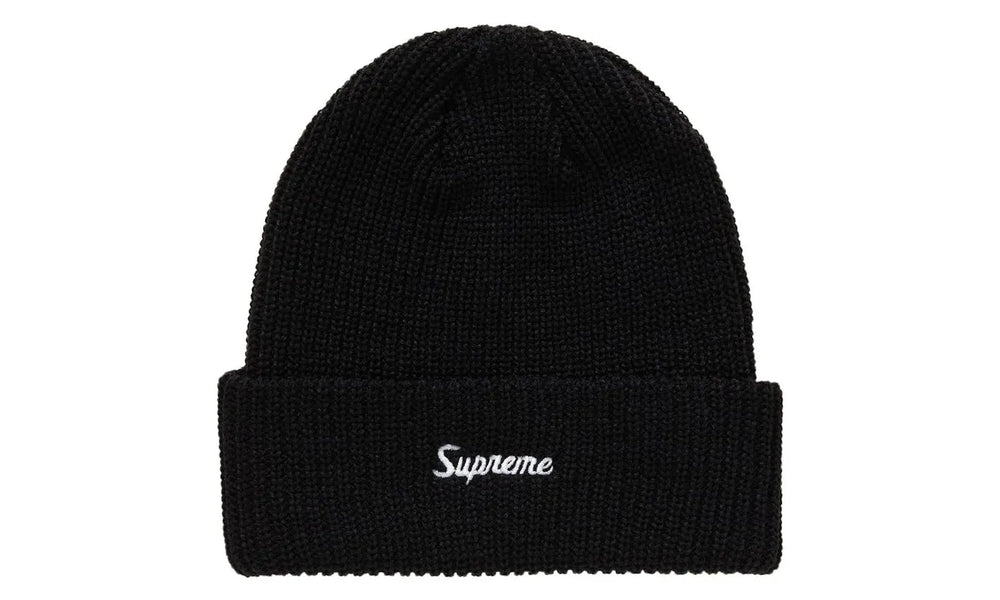 Supreme Loose Gauge Beanie Black - SUPR-SLGB(B-BLACK