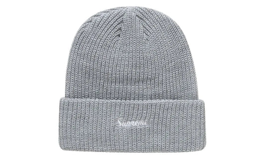Supreme Loose Gauge Beanie Heather Grey - SUPR-SLGB(H-HEATHERGREY