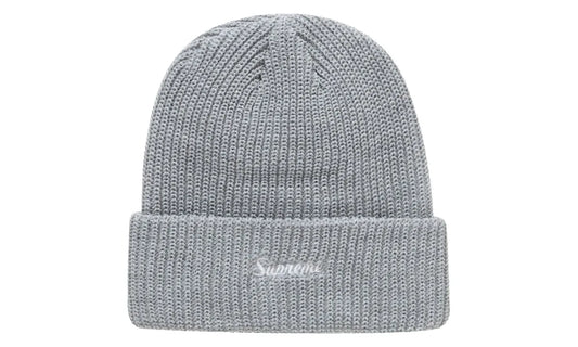 Supreme Loose Gauge Beanie (FW24) Heather Grey - SUPR-SLGB(H-HEATHERGREY