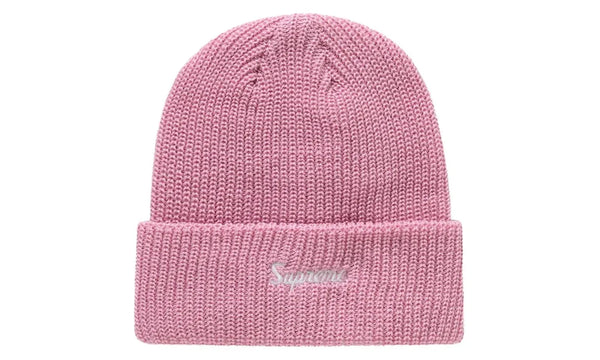 Supreme Loose Gauge Beanie Pink