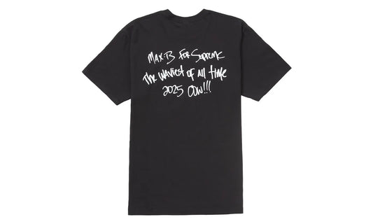Supreme Max B Tee Black
