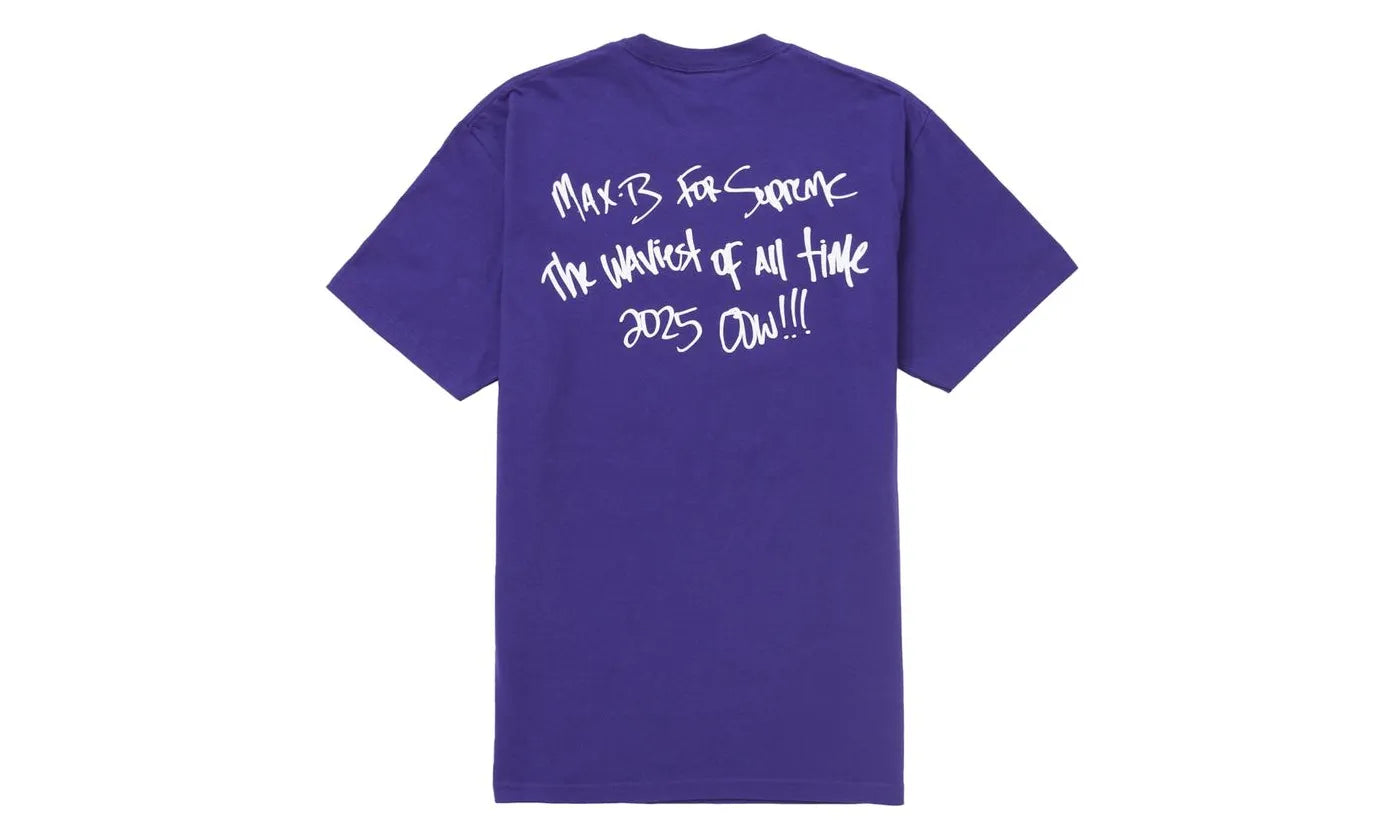 Supreme Max B Tee Purple - SUPR-SUMBTP-PURPLE