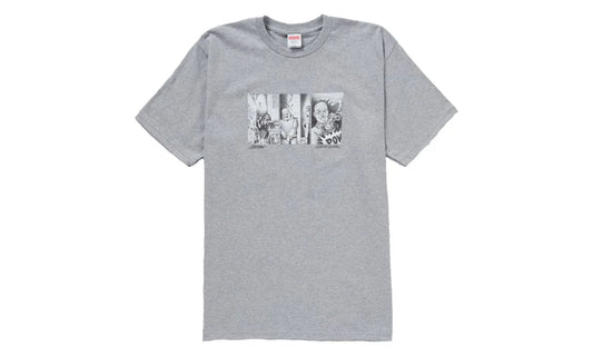 Supreme Mister Cartoon Pow Tee Heather Grey - SUPR-SMCPTH-HEATHERGREY