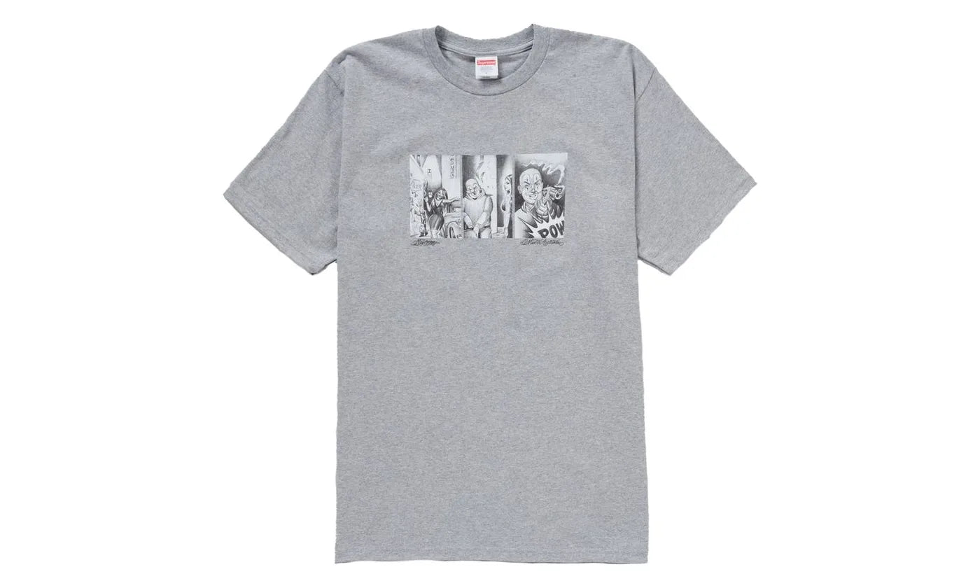 Supreme Mister Cartoon Pow Tee Heather Grey - SUPR-SMCPTH-HEATHERGREY