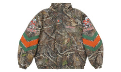 Supreme Mitchell & Ness NCAA Hooded Stadium Jacket Woodland Camo - SUPR-SM&NNH-WOODLANDCAMO