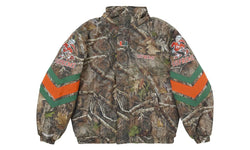 Supreme Mitchell & Ness NCAA Hooded Stadium Jacket Woodland Camo - SUPR-SM&NNH-WOODLANDCAMO