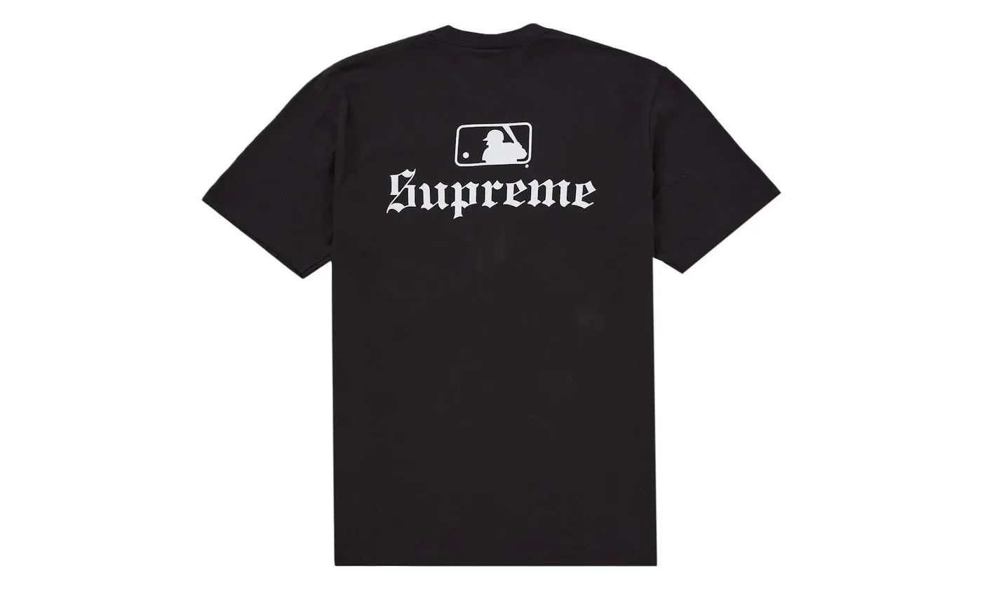 Supreme MLB Teams Sox Tee Black