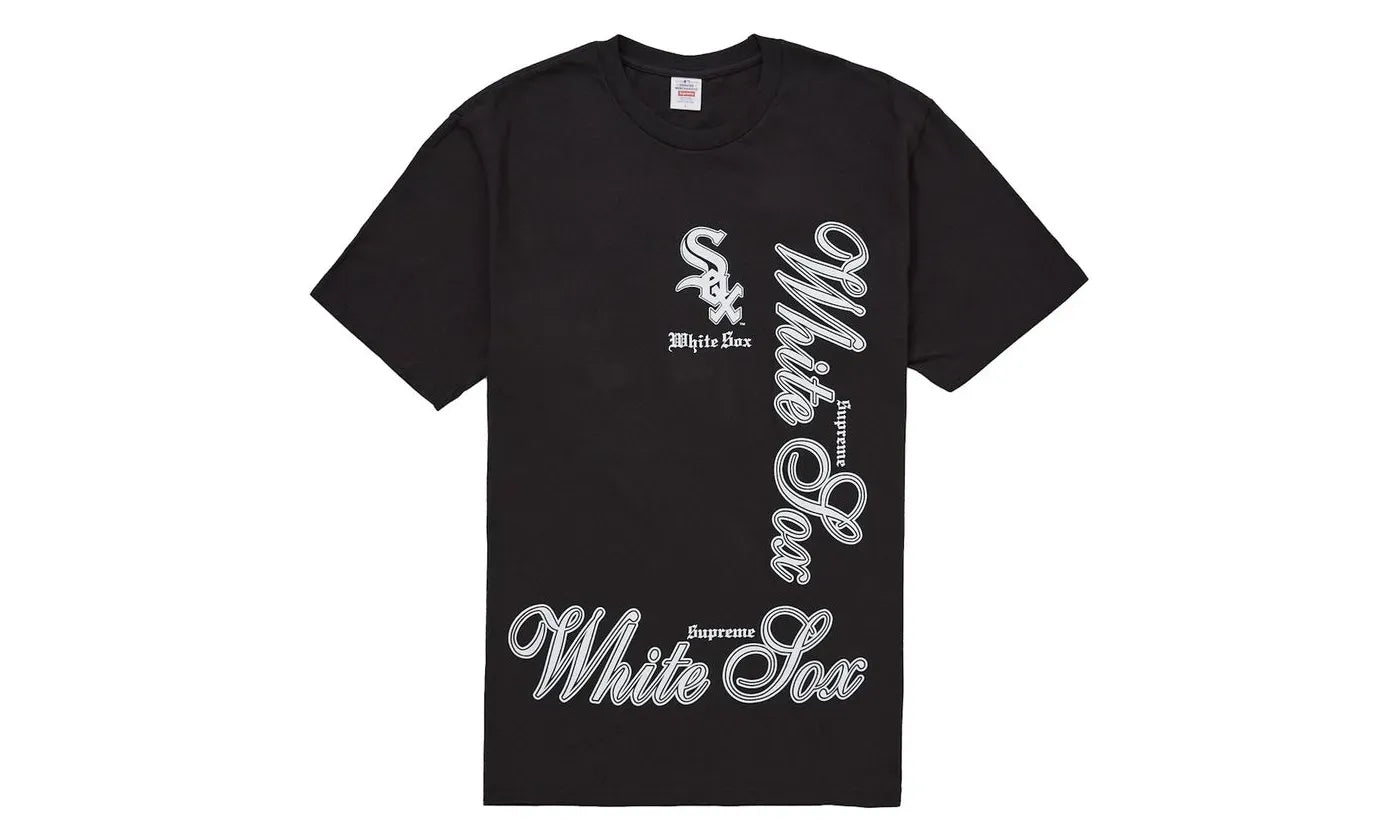 Supreme MLB Teams Sox Tee Black