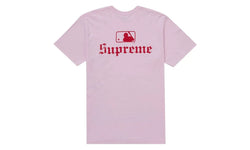 Supreme MLB Teams Sox Tee Light Pink