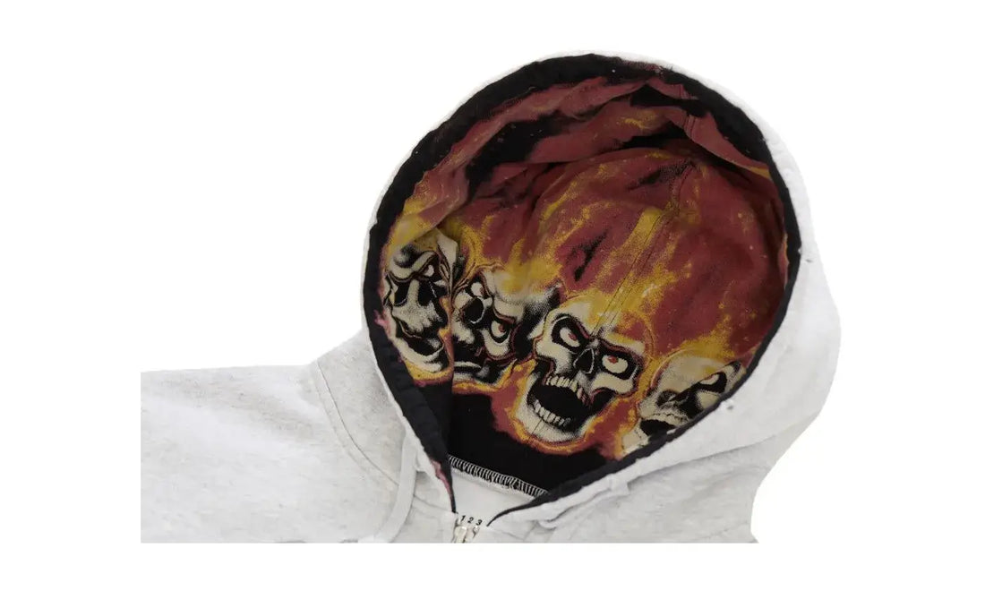 MM6 Maison Margiela x Supreme Zip Up Hooded Sweatshirt Ash Grey