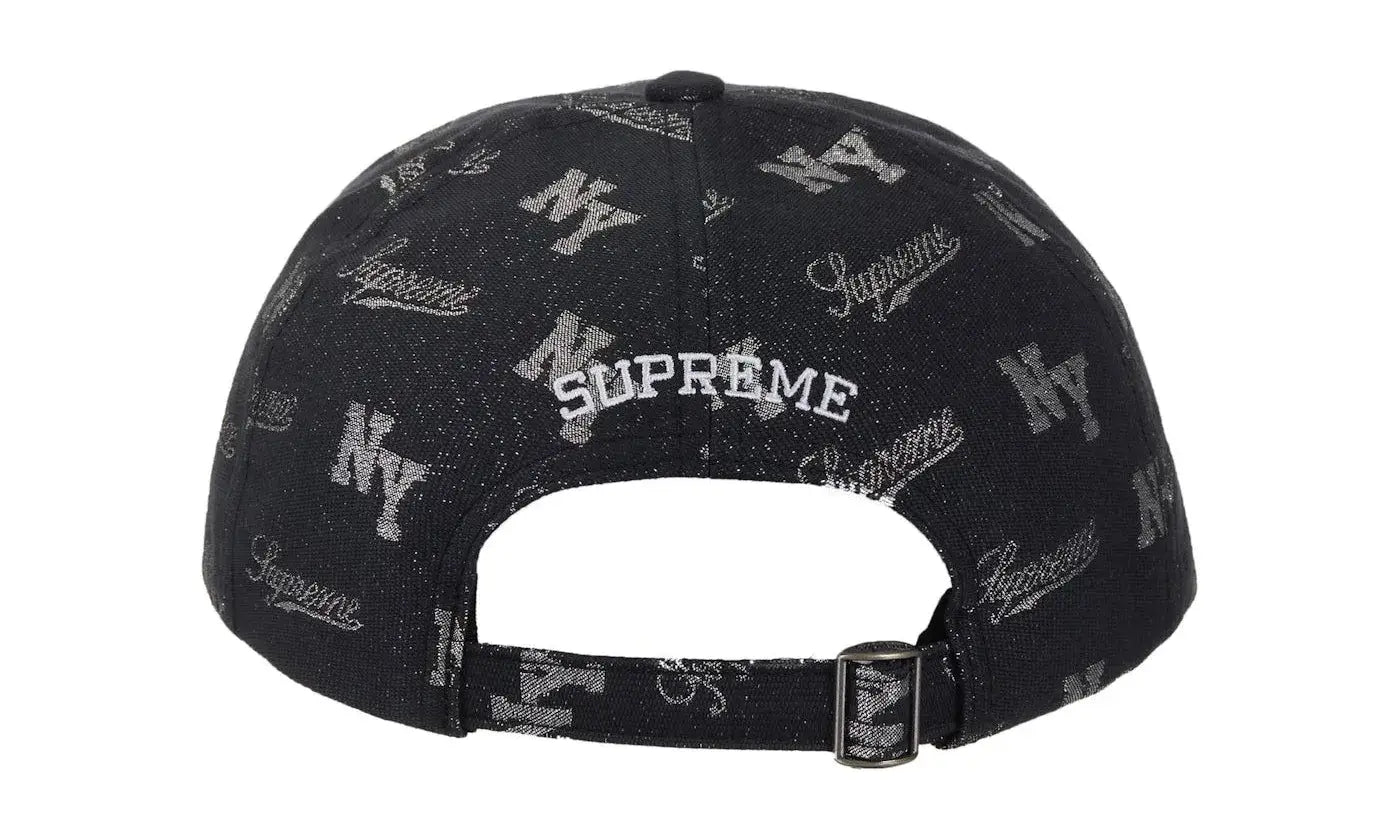 Supreme Monogram 6-Panel Black
