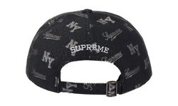 Supreme Monogram 6-Panel Black
