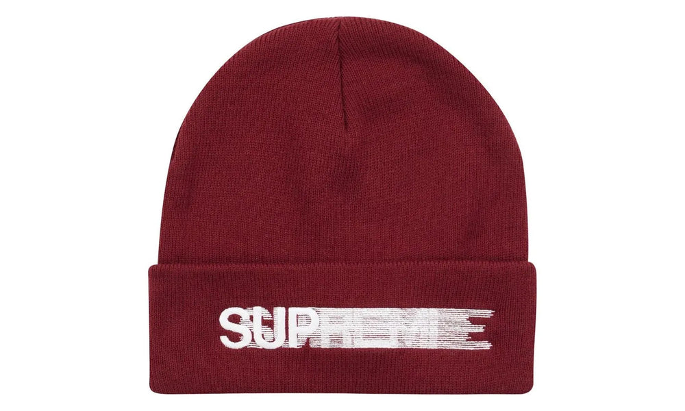 Supreme Motion Logo Beanie (SS23) Burgundy - SUPR-SMLB(B-BURGUNDY