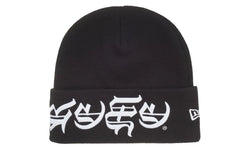 Supreme New Era Blackletter Beanie Black - SUPR-SNEBBB-BLACK