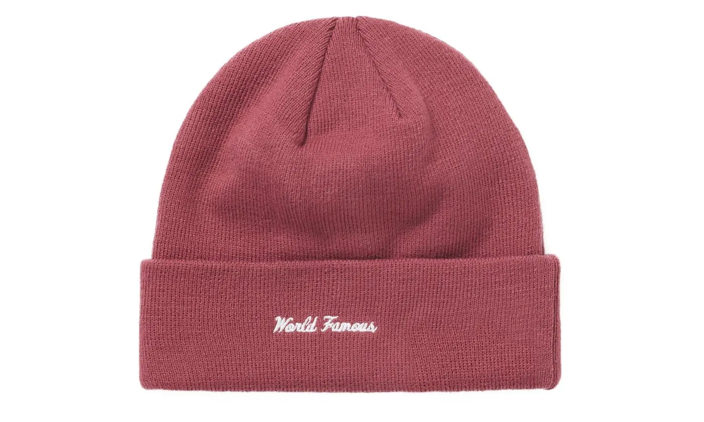 Supreme New Era Box Logo Beanie (FW21) Plum - SUPR-SNEBLB-PLUM