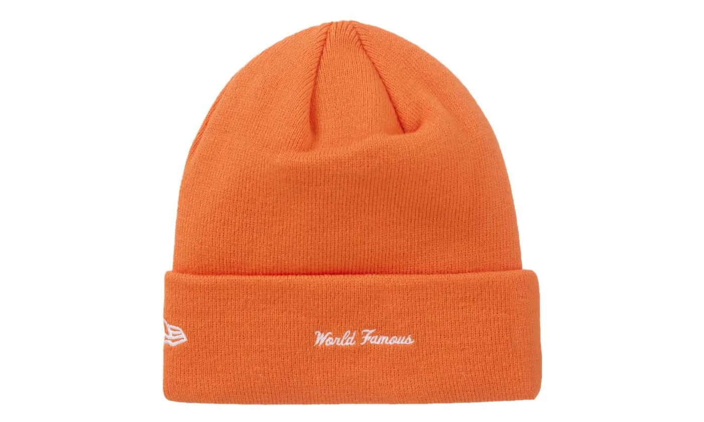 Supreme New Era Box Logo Beanie (FW24) Dark Orange - SUPR-SNEBLB-DARKORANGE