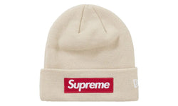 Supreme New Era Box Logo Beanie (FW24) Stone - SUPR-SNEBLB-STONE