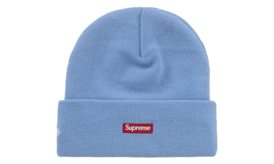Supreme New Era Old English Beanie Blue