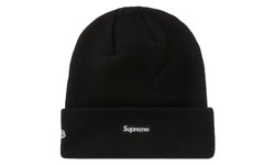 Supreme New Era S Logo Beanie Black - SUPR-SNESLB-BLACK