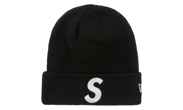 Supreme New Era S Logo Beanie Black - SUPR-SNESLB-BLACK