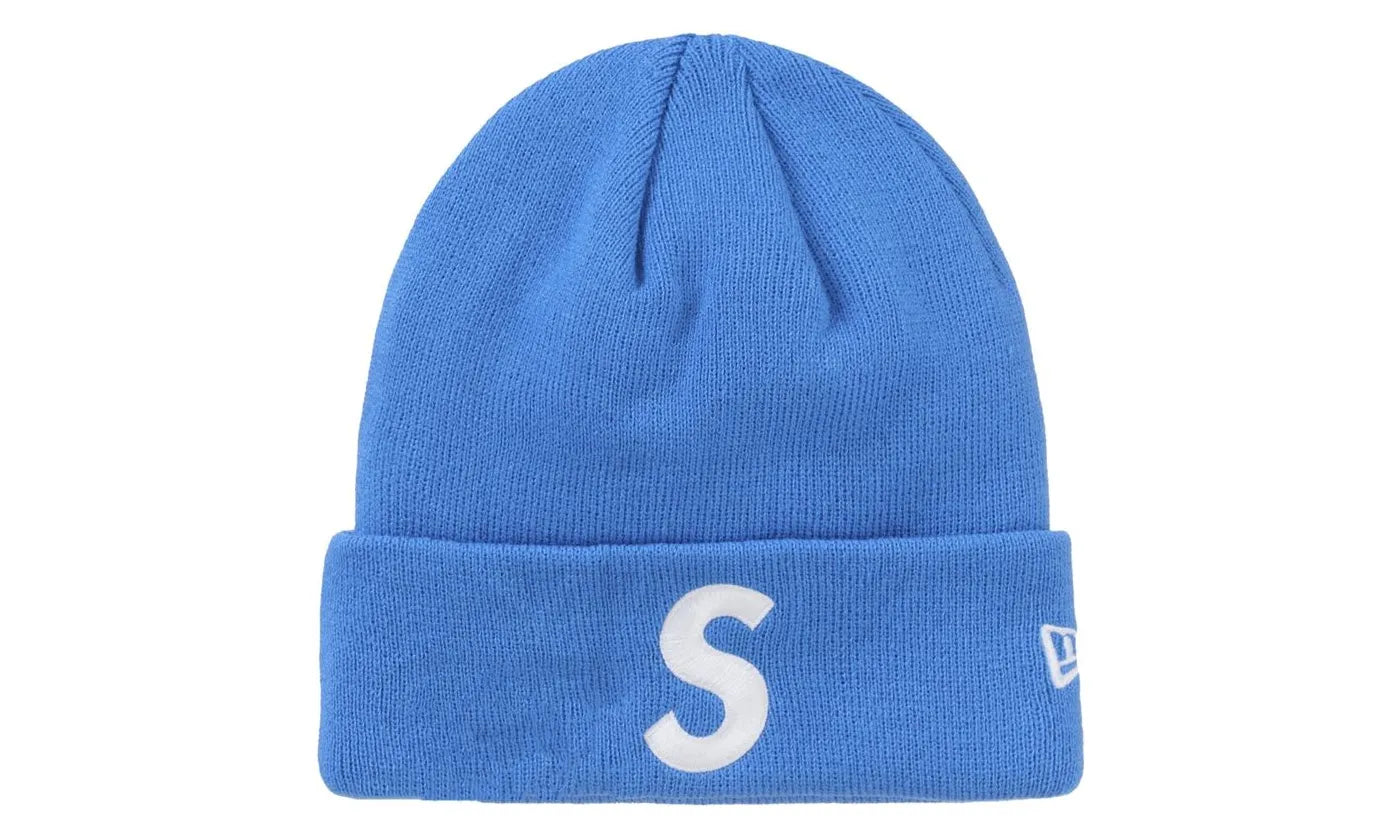 Supreme New Era S Logo Beanie (FW24) Blue - SUPR-SNESLB-BLUE