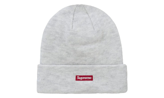 Supreme New Era S Logo Beanie (FW24) Heather Grey - SUPR-SNESLB-HEATHERGREY