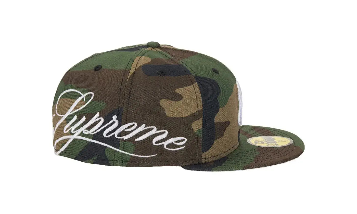 Supreme New York Yankees New Era 59Fifty Fitted Hat Woodland Camo