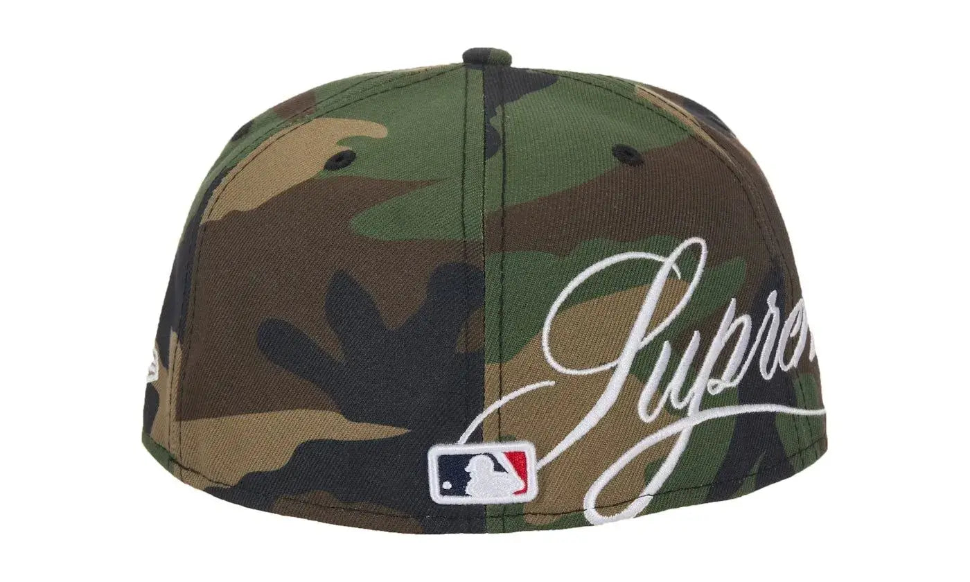 Supreme New York Yankees New Era 59Fifty Fitted Hat Woodland Camo