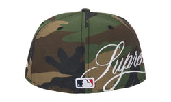 Supreme New York Yankees New Era 59Fifty Fitted Hat Woodland Camo