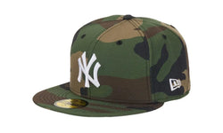 Supreme New York Yankees New Era 59Fifty Fitted Hat Woodland Camo