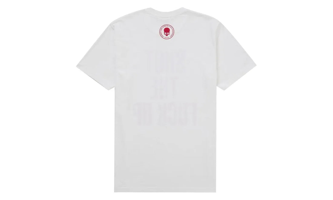 Supreme Number (N)ine Shut Up Tee White (SUPR-NNSHUTUP-TEEWHITE