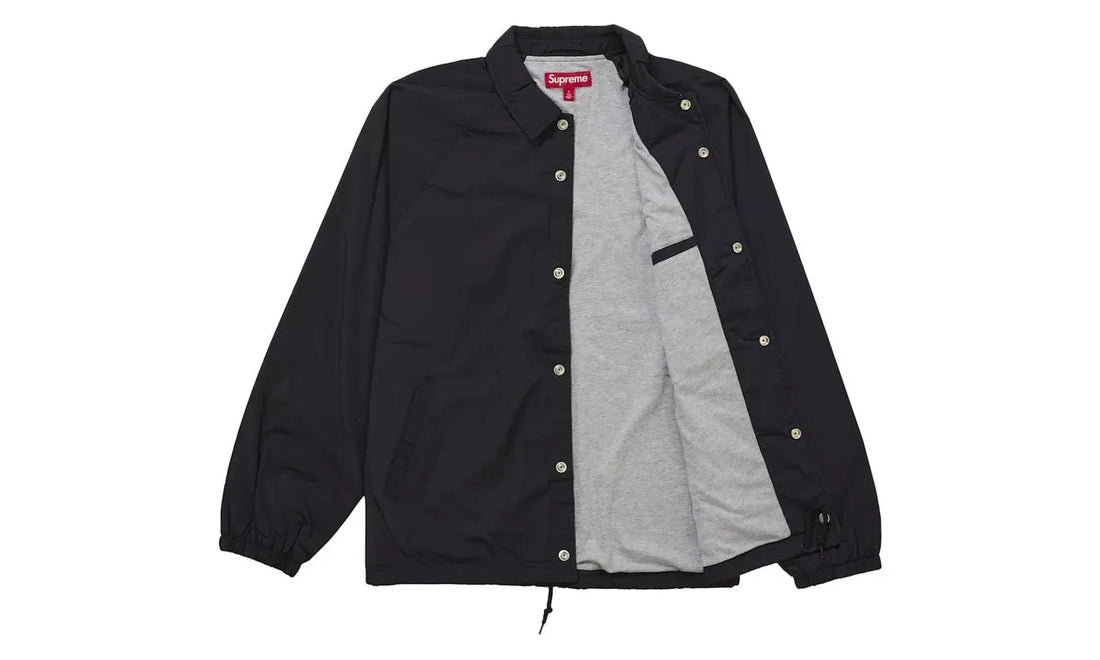 Supreme Old English Arc Coaches Jacket Black - Aplug – APLUG PL