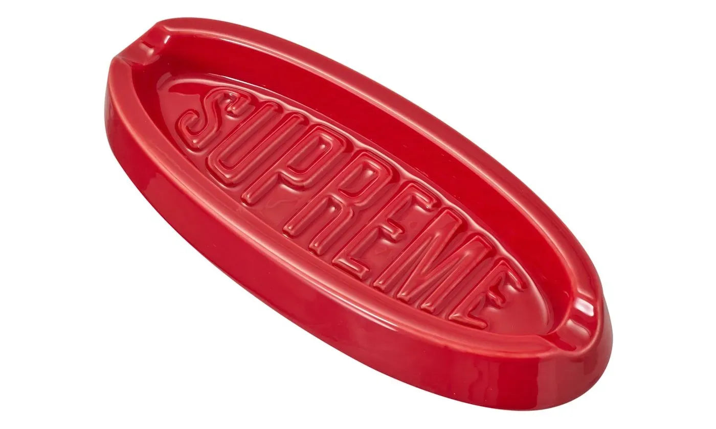 Supreme Oval Tray Red
