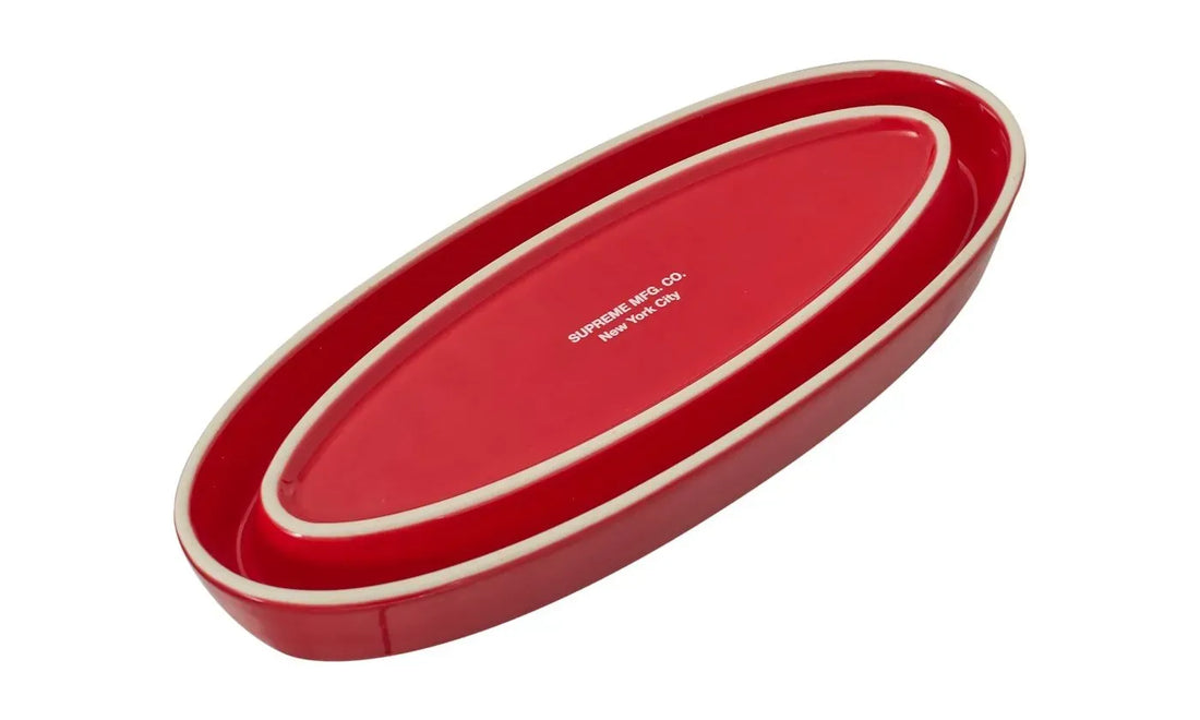 Supreme Oval Tray レッド Supreme Oval Tray Red (OVAL-TRAY-RED) - APLUG.PL – APLUG PL