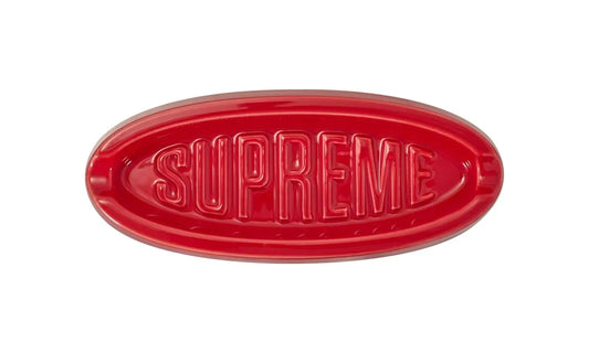 Supreme Oval Tray Red