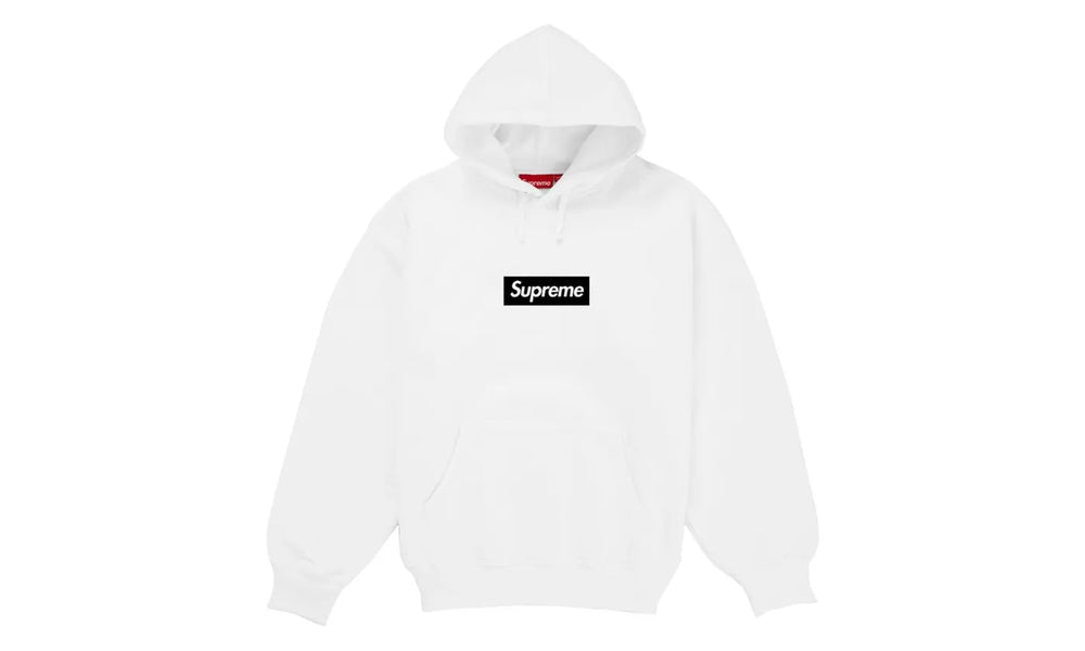 Supreme Paris Anniversary Box Logo Hoodie White - SUP-PARIS10-BOGO-WHT