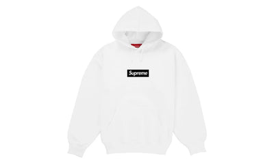 Supreme Paris Anniversary Box Logo Hoodie White - SUP-PARIS10-BOGO-WHT