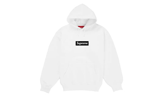 Supreme Paris Anniversary Box Logo Hoodie White - SUP-PARIS10-BOGO-WHT