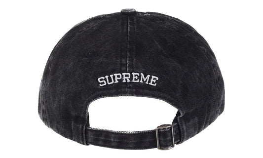 Supreme Pigment Print S Logo 6-Panel Washed Black - SUPR-SPPSL6(W-MULTI