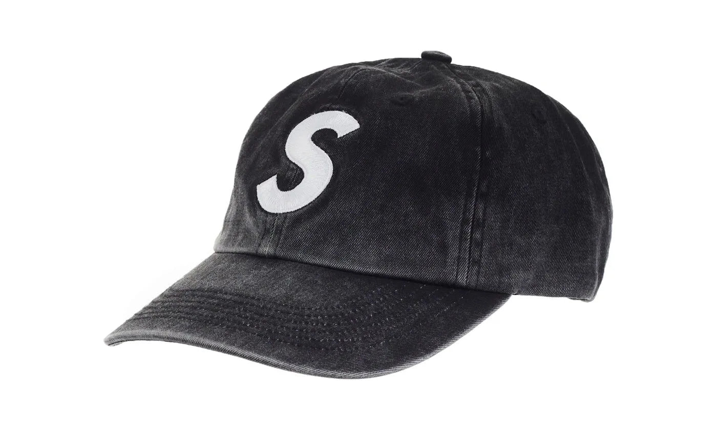 Supreme Pigment Print S Logo 6-Panel Washed Black - SUPR-SPPSL6(W-MULTI