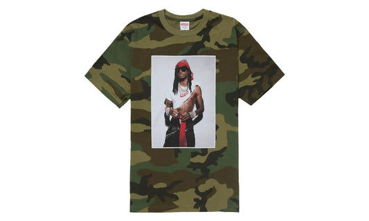 Supreme Playboi Carti Tee Woodland Camo - SUPR-SPCTWC-WOODLANDCAMO
