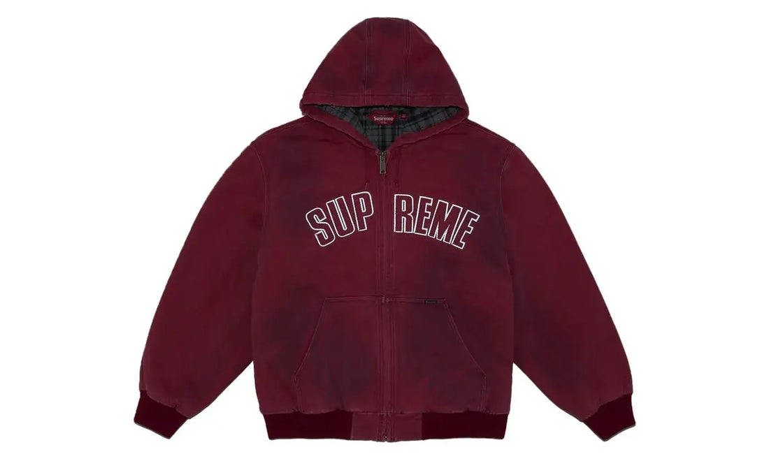 Supreme Reflective Arc Hooded Work Jacket Red - Aplug – APLUG PL